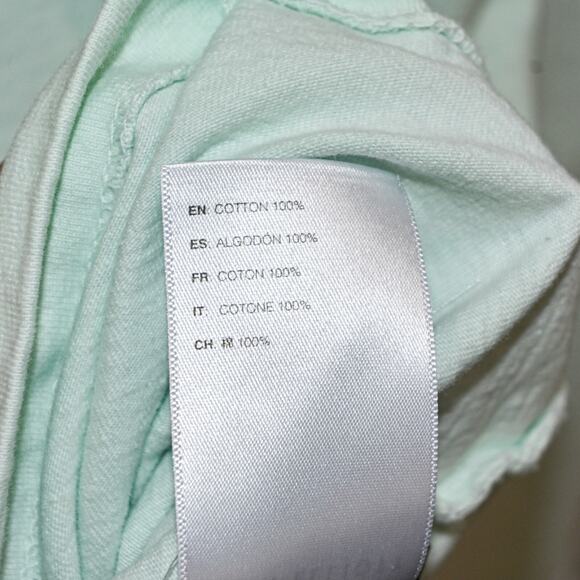 JOHN ELLIOTT Men's Long Sleeve Crew Pullover Shirt Light Blue Size 3 - Picture 7 of 7